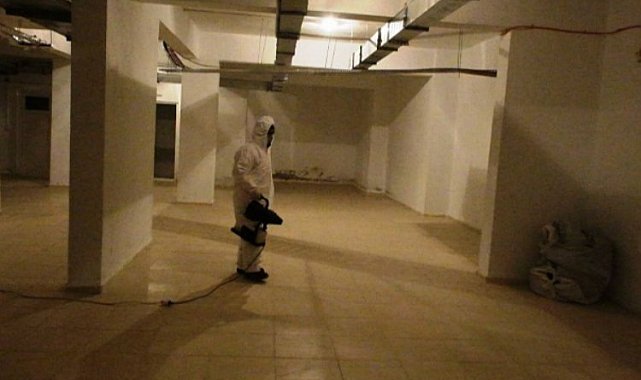 Kayseri Kocasinan'da haşerelere karşı önlem