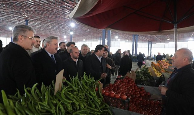 Kayseri Melikgazi'de esnafa ziyaret