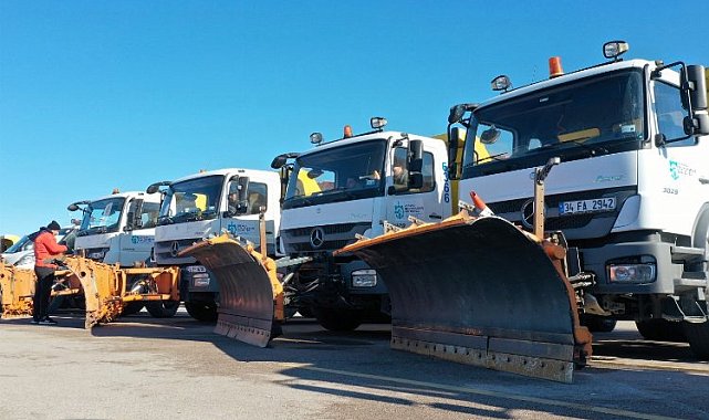 Kocaeli hafta sonu için karla mücadeleye hazır