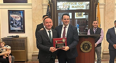 Paterson Belediye Başkan Yardımcısı Bayram'a büyük onur: Şehrin anahtarı verildi