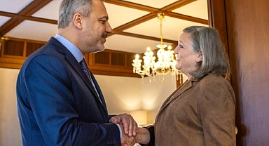 Türkiye Dışişleri Bakanı Hakan Fidan, ABD Dışişleri Bakan Yardımcısı Vekili Nuland'ı kabul etti