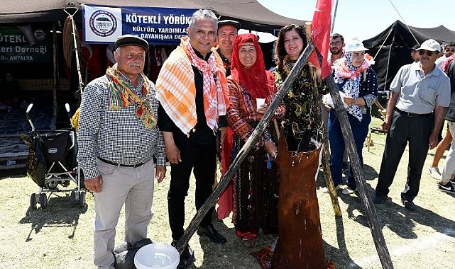 Yörükler bu defa yemek kültürüyle Muratpaşa'da