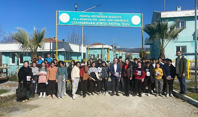 282 öğrenci Gölmarmara AAT'yi gezdi