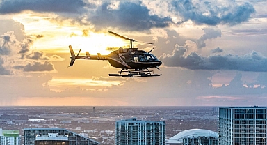 ABD'de Nevada'ya seyahat eden helikopter, Mojave Çölü'ne düştü