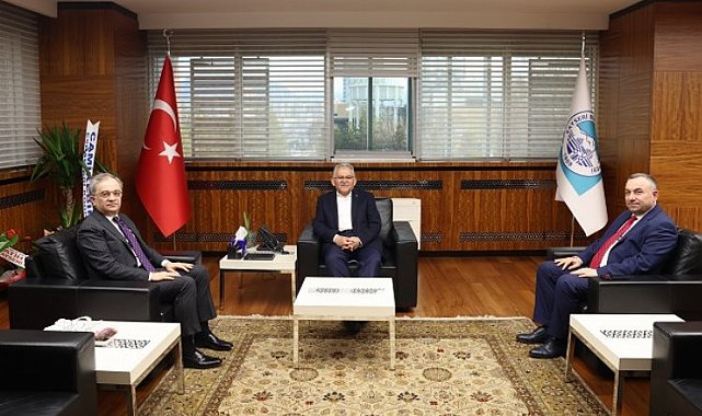 Başkan Büyükkılıç'a TBB Genel Sekreteri Baraçlı'dan ziyaret