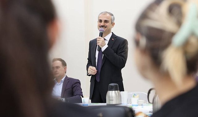 Başkan Çiftçi, bilgi evi velileriyle bir araya geldi