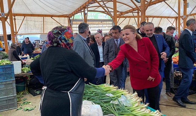 Başkan Hürriyet'ten Yeşilova Pazarı ziyareti