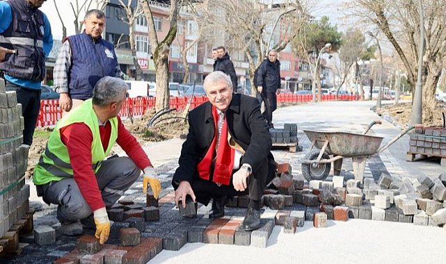 Başkan Yüce: "ticareti hızlandıracak sosyal bir alan inşa ediyoruz"