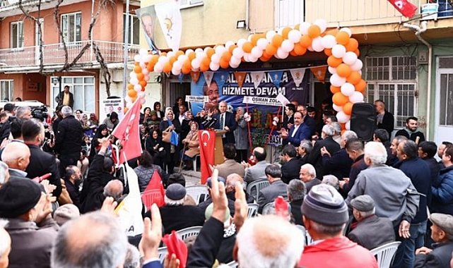 Başkan Zolan'a manili sevgi gösterisi