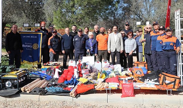 Bodrum'da 6 Şubat deprem farkındalık etkinliği