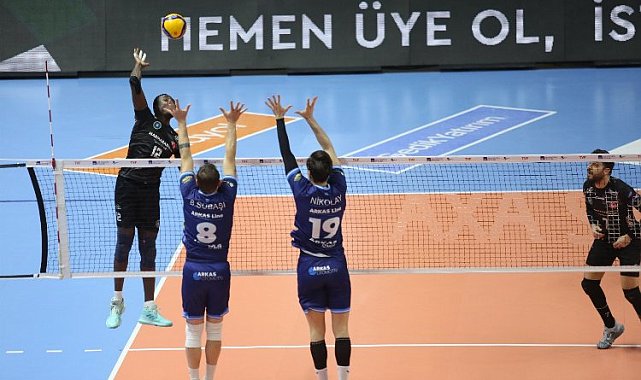 Bursa Büyükşehir Belediyespor sahasında Arkas Spor'u mağlup etti 