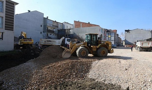 Bursa İnegöl'de atıl alanlar otoparka dönüşüyor