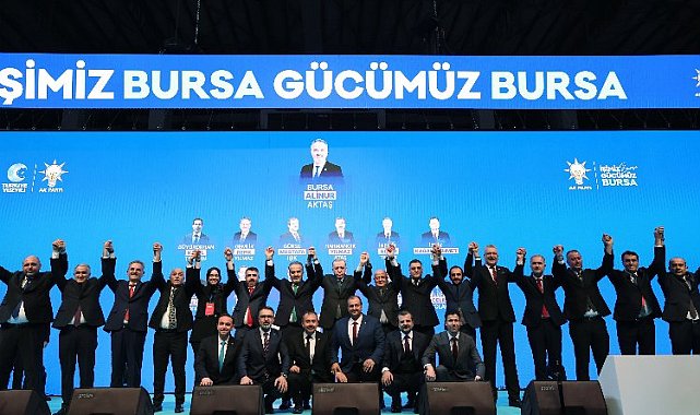 Cumhurbaşkanı Erdoğan, AK Parti Bursa belediye başkan adaylarını açıkladı