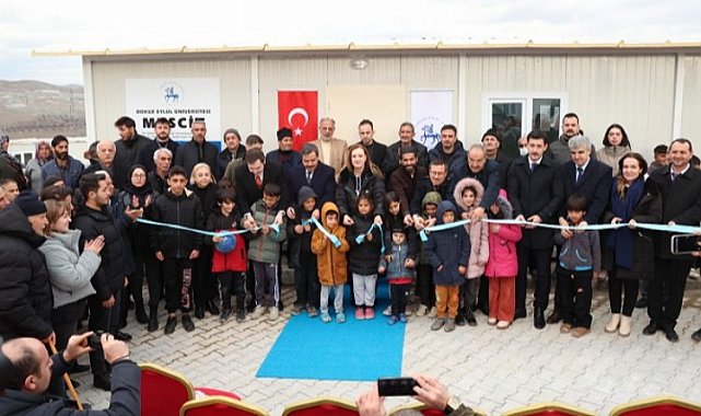 DEÜ'den Malatya'ya mescit desteği