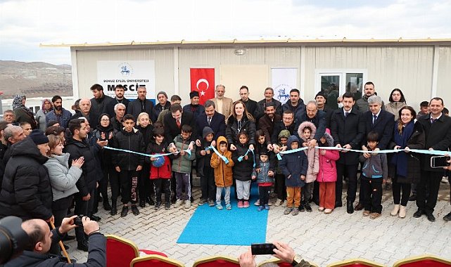 Dokuz Eylül'den Malatya'ya mescit