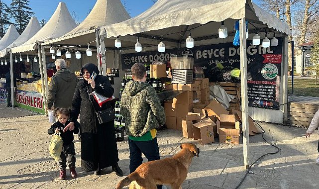 Düzce'de yöresel ürün çadırı tartışması