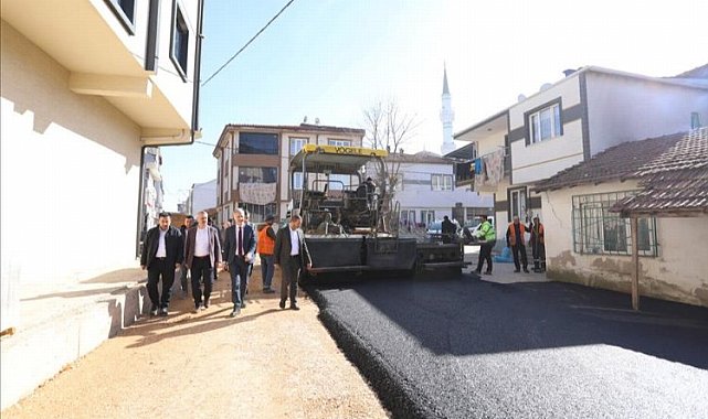 Ertuğrulgazi Mahallesi'nde 36 sokak asfaltlanıyor