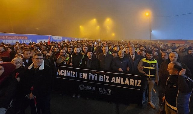 Gölcük'ten Hatay'a dayanışma: "Acınızı en iyi biz anlarız"