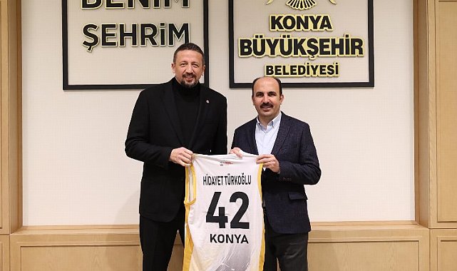 Hidayet Türkoğlu'ndan Konya'ya ziyaret
