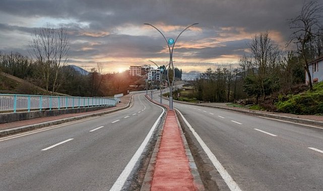 Hoca Ahmet Yesevi Caddesi duble yola kavuştu