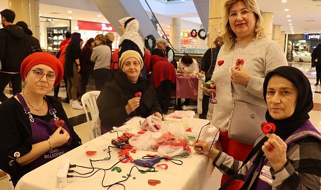 İzmitli kadınların el emekleri görücüye çıktı