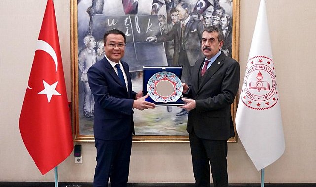 Kamboçya Büyükelçisi'nden MEB'e ziyaret