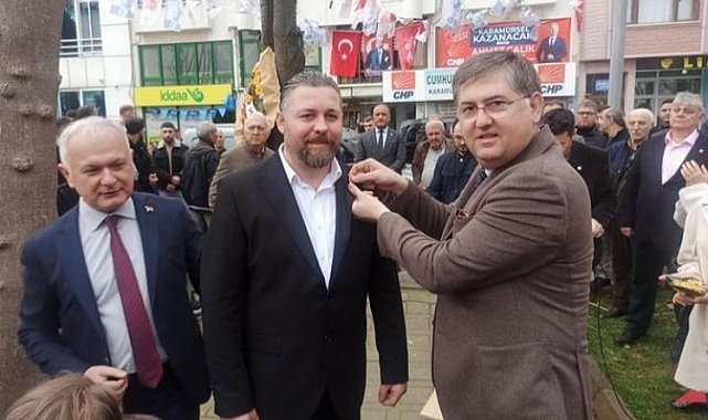 Karamürsel'de önemli isimleri CHP saflarında