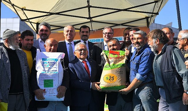 Kayseri, Büyükşehir'in desteği ile tarımda şahlanıyor