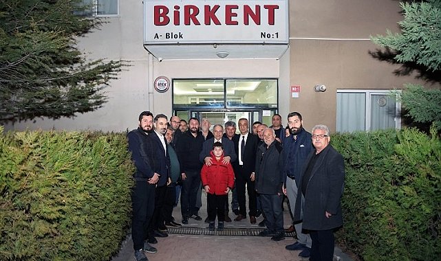 Kayseri Talas'ta akşam oturması