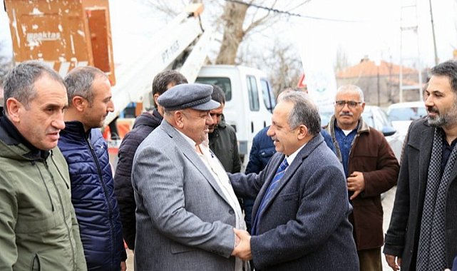 Kayseri Talas'tan kırsala sosyal tesisler