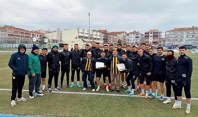 Keşansporlu taraftardan moral ziyareti