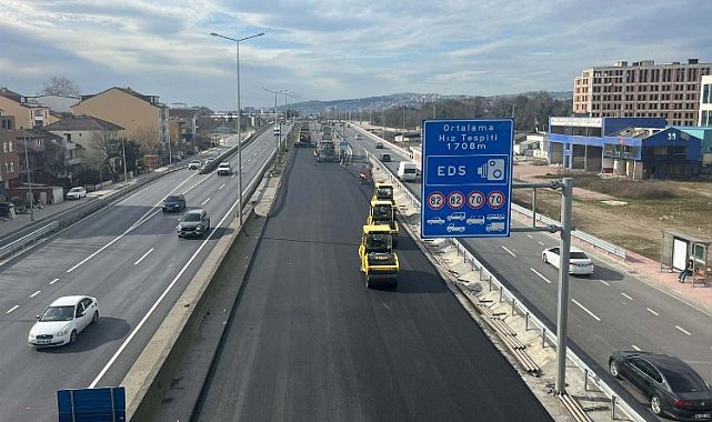 Kocaeli stadyum yolunda İstanbul istikameti trafiğe açıldı