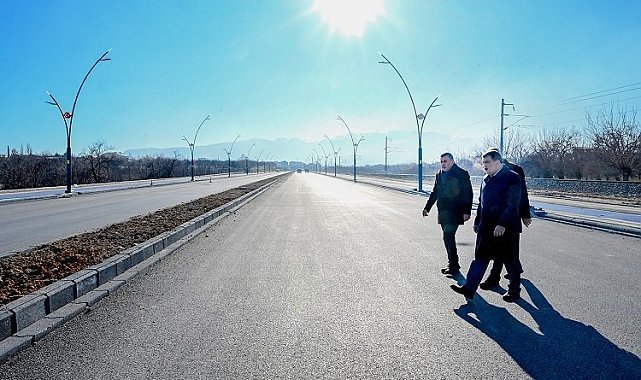 Malatya Büyükşehir'den yol yatırımlarına yakın takip