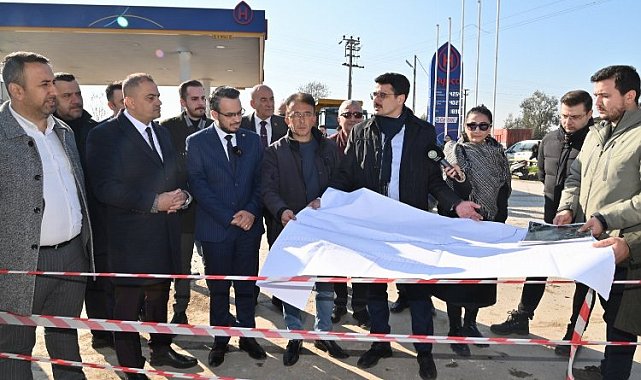 Manisa'da 46 milyon TL'lik menfez çalışmaları incelendi