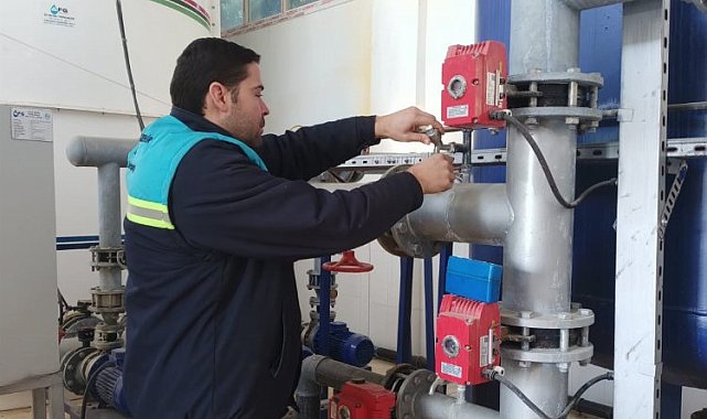 Manisa'da arıtma tesislerinin kontrolleri yapılıyor