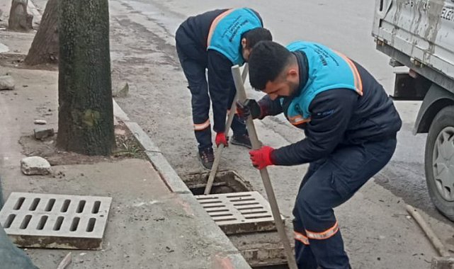Manisa'da yağışlara karşı önlem