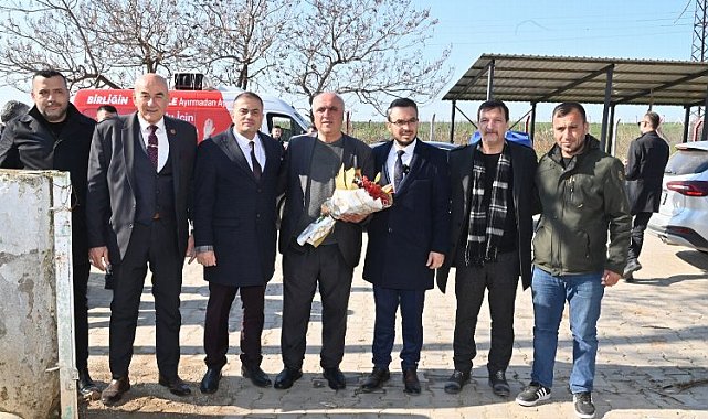 MASKİ Genel Müdürü Aslay'dan Çampınar Mahallesi'ne ziyaret
