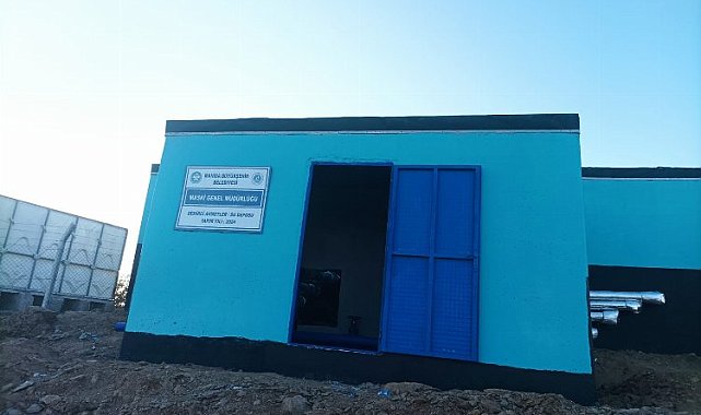 MASKİ'den Ahmetler Mahallesi'ne yeni içme suyu deposu