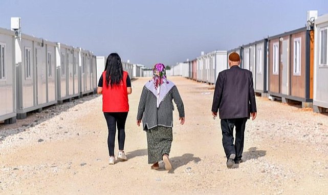 Mersin Büyükşehir Belediyesi'nden depremzedelere destek