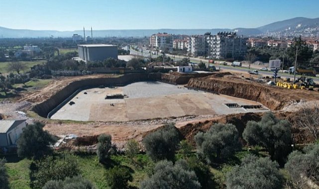 Milas Kültür Merkezi  inşaatı başladı