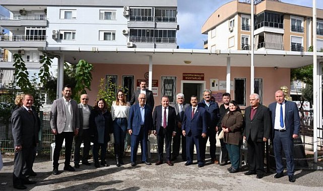 Muhittin Böcek muhtarlarla buluştu