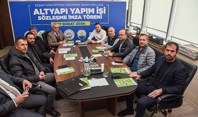 Mustafa Helvacıoğlu: "Gıda OSB'de altyapı çalışmaları başlıyor"