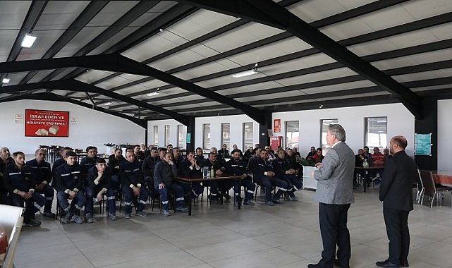 Mustafa Palancıoğlu'ndan fabrika işçilerine ziyaret