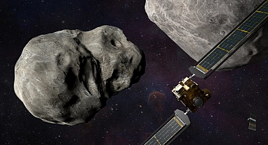 NASA'nın uzay aracı asteroide çarptı: Gökcisminin şekli değişti