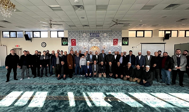 New York Başkonsolosluğu, Hamidiye Camii'nde vatandaşlarla buluştu