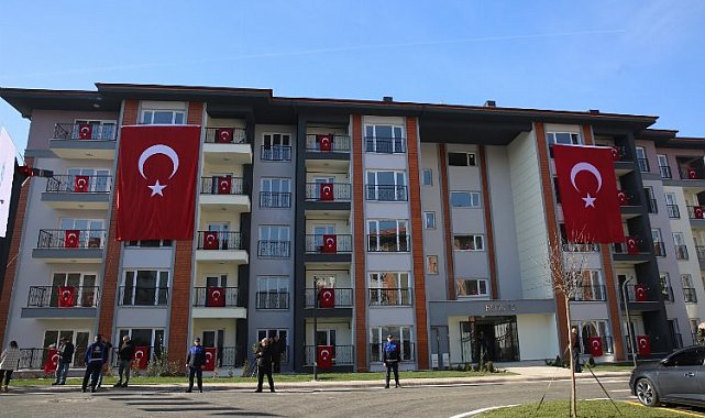 Sağlıkkent Konutları'nda anahtar teslimi yapıldı