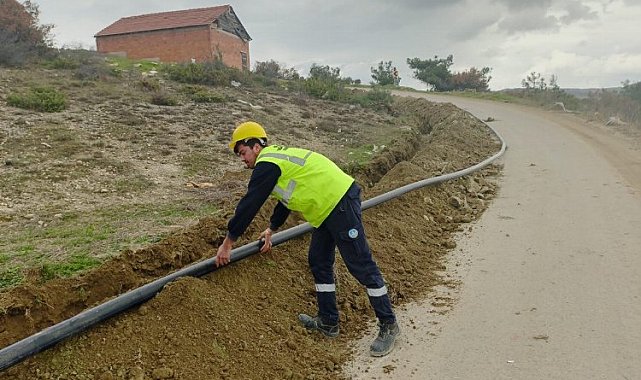 Sakarya Geyve'de bin 500 metrelik yeni içme suyu hattı