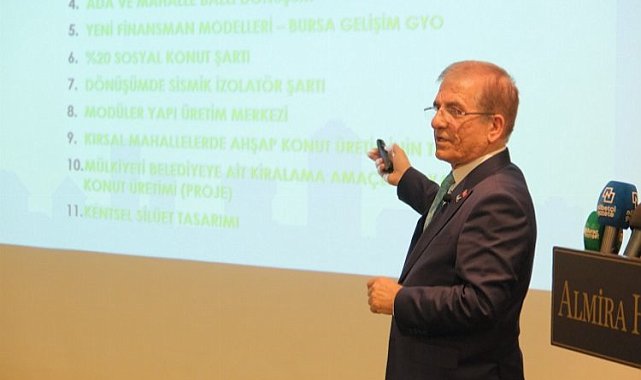 Sedat Yalçın: "Bursa'yı kent vizyonuyla yöneteceğiz"