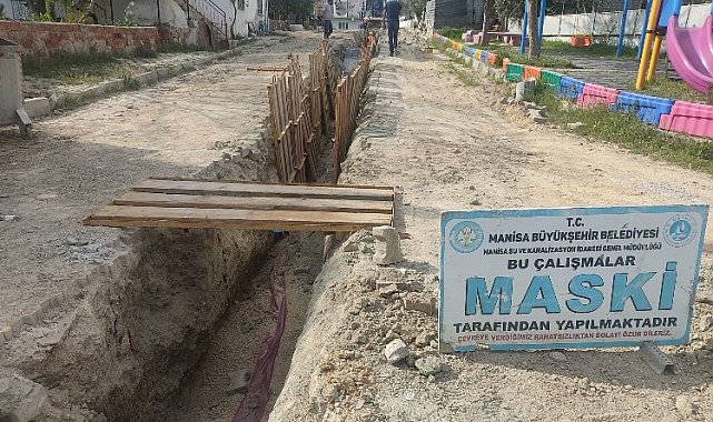 Selendi'de 2 mahallenin daha altyapıları tamamlandı