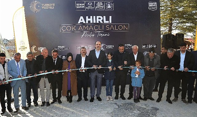 Başkan Altay Ahırlı ve Yalıhüyük ilçelerini ziyaret etti